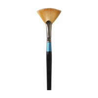 DALER ROWNEY Aquafine pensulă evantai pentru acuarelă sintetică cu mâner scurt – 4