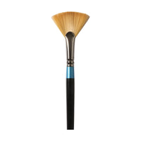 DALER ROWNEY Aquafine pensulă evantai pentru acuarelă sintetică cu mâner scurt – 6