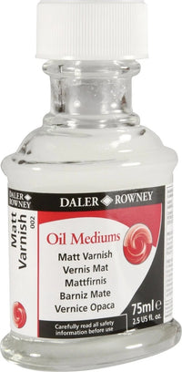 DALER ROWNEY D&R vernis final mat pentru culori de ulei 75 ml