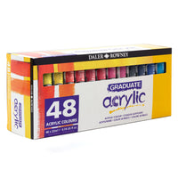 DALER ROWNEY Graduate set culori acrilice 48 x 22 ml