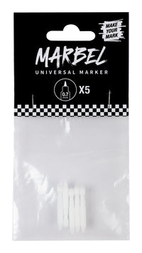 DARWI Marbel vârfuri de rezervă 0,7 mm – 5 buc