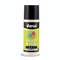 Vopsea detașabilă pentru sticlă DARWI Paint & Peel 3v1 80 ml – transparent