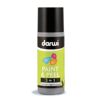 Vopsea detașabilă pentru sticlă DARWI Paint & Peel 3v1 80 ml – gri