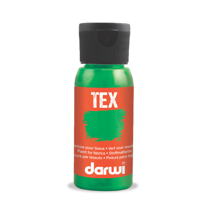 Vopsea textilă DARWI TEX 50 ml – 662 brad verde