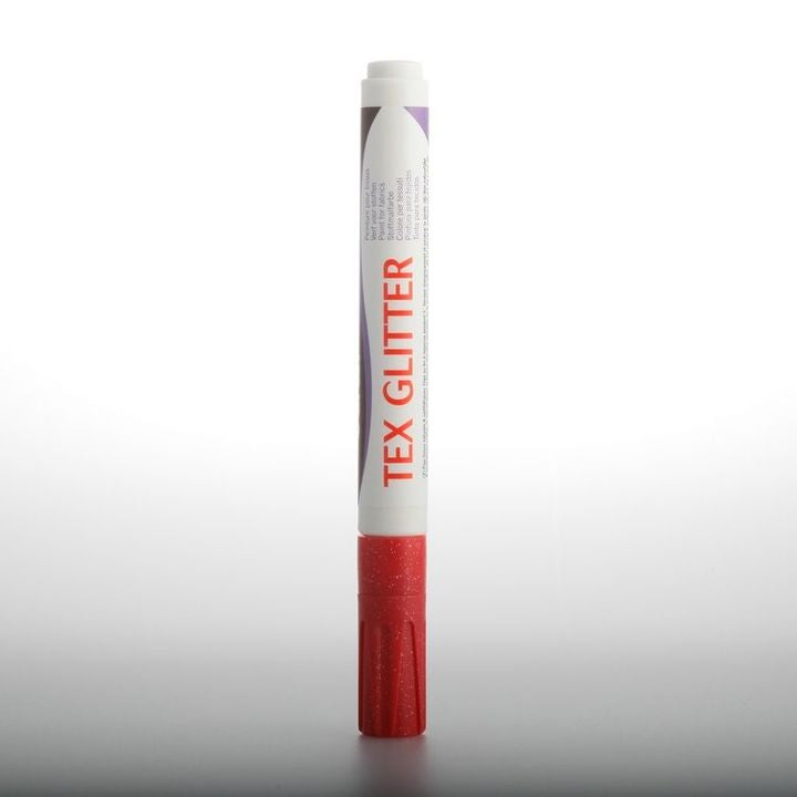 Markeri pentru textil DARWI TEX glitter 6ml