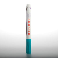 Markeri pentru textil DARWI TEX glitter 6ml – turcoaz