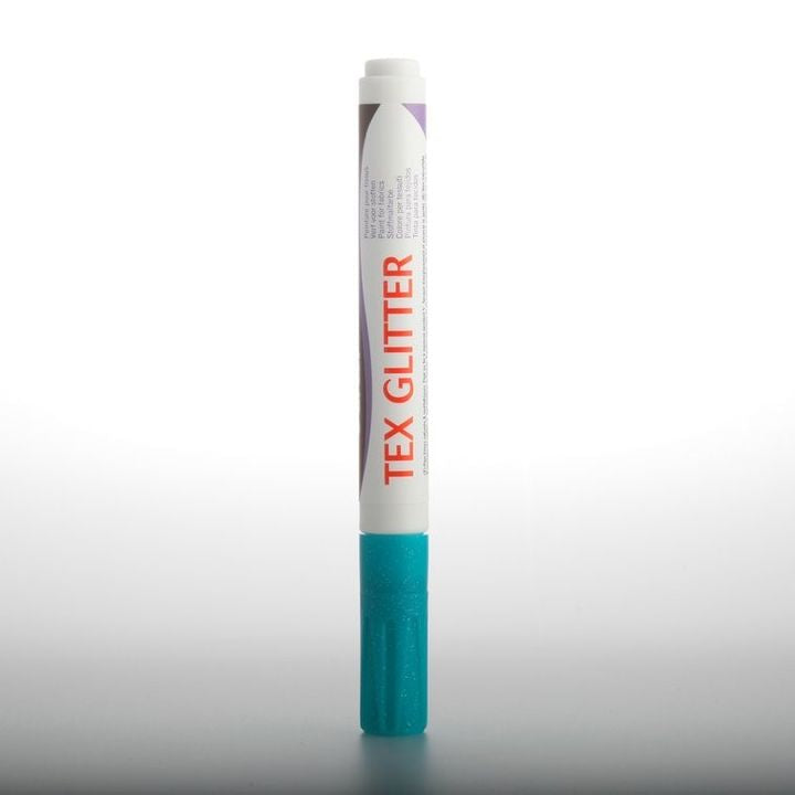Markeri pentru textil DARWI TEX glitter 6ml