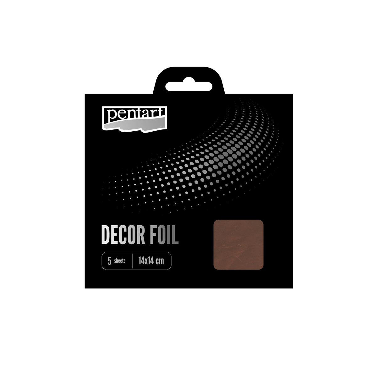 Decor foils metallic 14 x – bronz cm