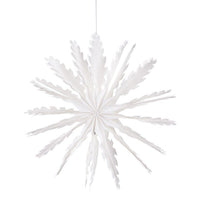decorațiune din hartie fulg de nea 20 cm