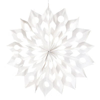 decorațiune din hartie fulg de nea diverse dimensiuni