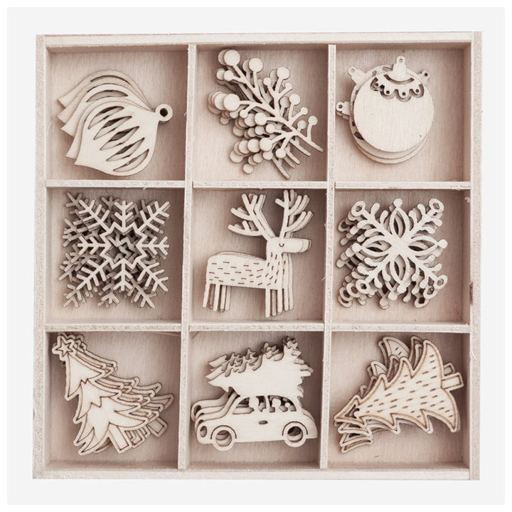 decoratiuni de craciun din lemn 45 piese ro dpcdpdn 097