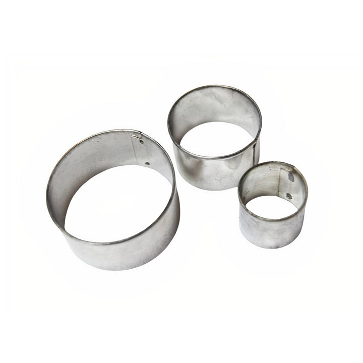 decupatoare pentru lut cerc 20 30 40 mm set 3 buc