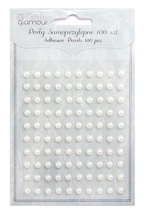Perle decorative 5 mm 100 buc – Ivory