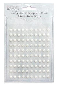 Perle decorative 5 mm 100 buc – Ivory