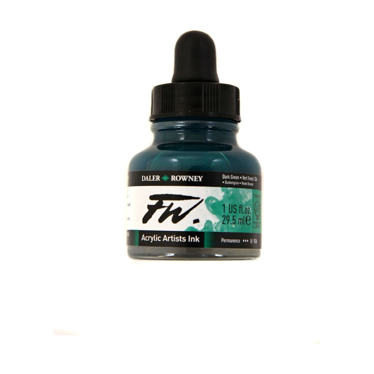 Tuș acrilic FW 29.5 ml – Dark Green