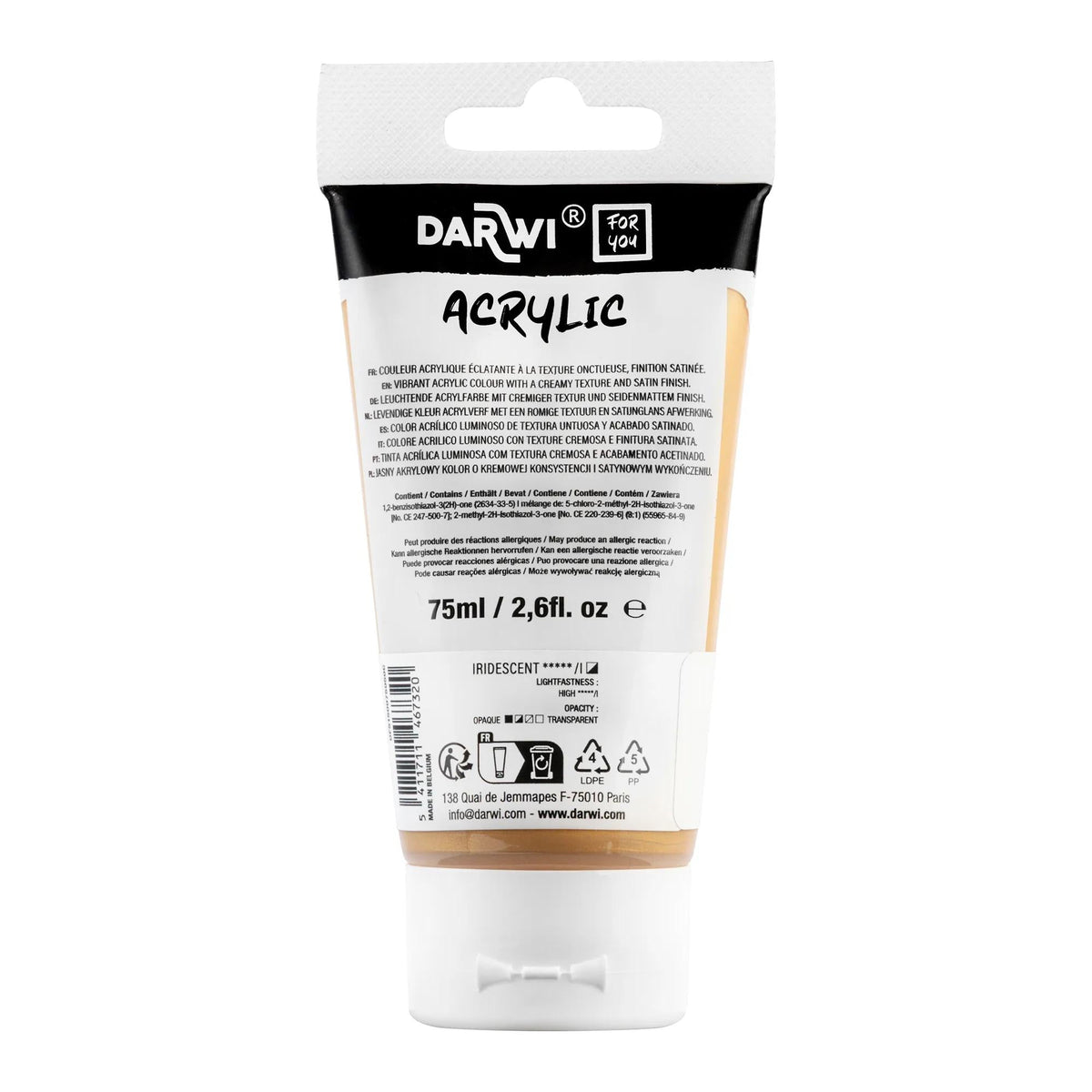 Vopsea acrilică DARWI Acryl 75 ml
