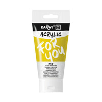 Vopsea acrilică DARWI Acryl 75 ml – Galben