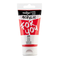 Vopsea acrilică DARWI Acryl 75 ml – Roșu Foc