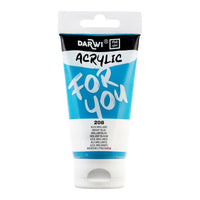 Vopsea acrilică DARWI Acryl 75 ml – Albastru Strălucitor
