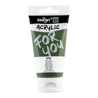 Vopsea acrilică DARWI Acryl 75 ml – Pământ Verde