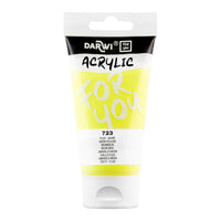 Vopsea acrilică DARWI Acryl 75 ml – Galben Neon
