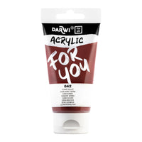 Vopsea acrilică DARWI Acryl 75 ml – Siena Arsă