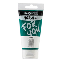 Vopsea acrilică DARWI Acryl 75 ml – Verde Ftalo
