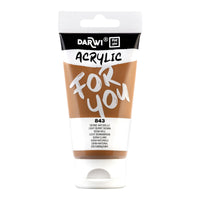 Vopsea acrilică DARWI Acryl 75 ml – Siena Naturală