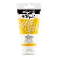 Vopsea acrilică DARWI Acryl 75 ml – Galben Titan Mediu