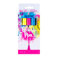 ROYAL TALENS Ecoline set carioci tip pensulă acuarelă PRIMARY 5 culori