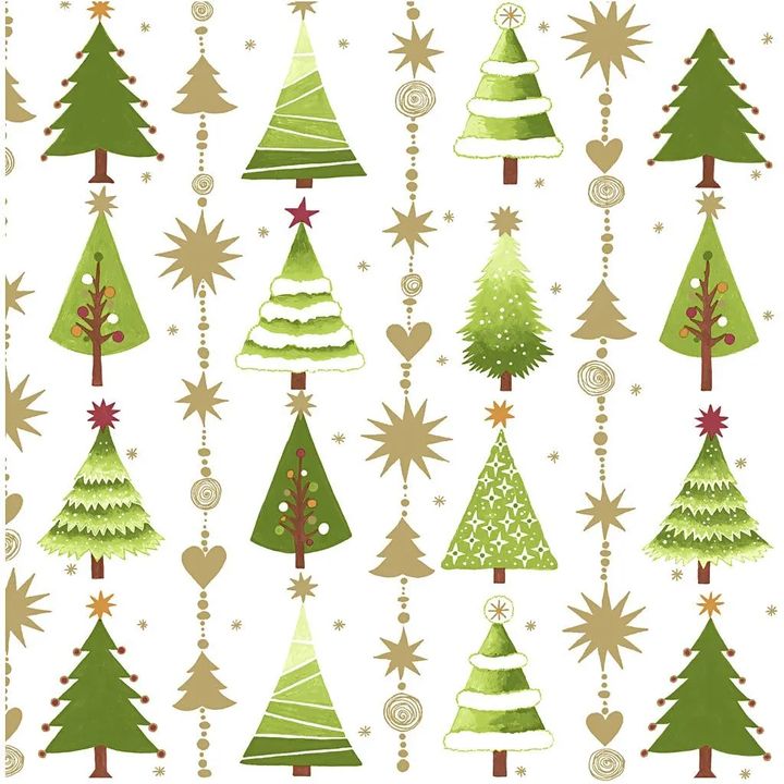 șervețele pentru decoupage christmas trees