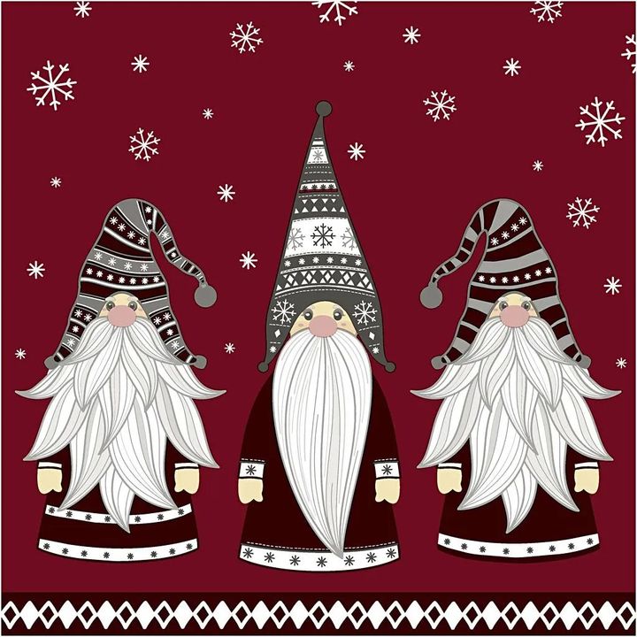 șervețele pentru decoupage gnomes