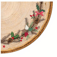 șervețele rotunde pentru decoupage coronița de craciun 1 buc
