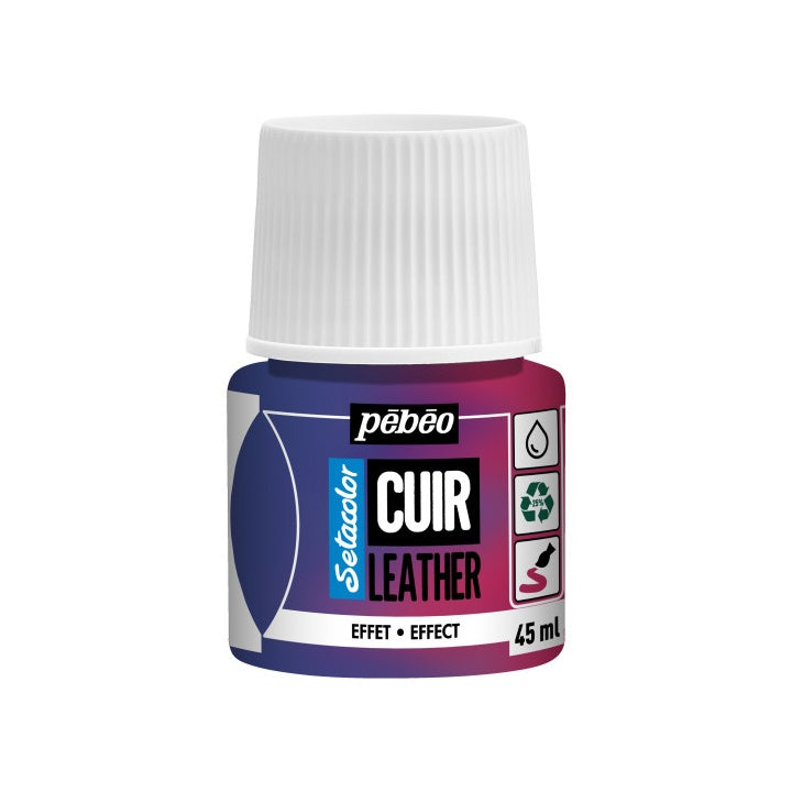 Vopsea pentru piele Pebeo Setacolor effect 45 ml