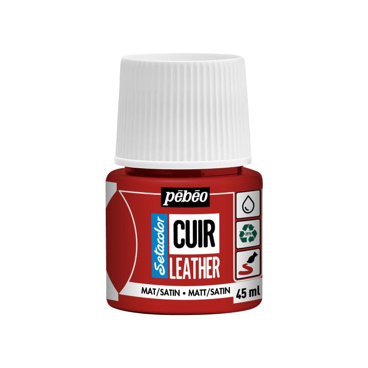 Vopsea pentru piele Pebeo Setacolor matt/satin 45 ml