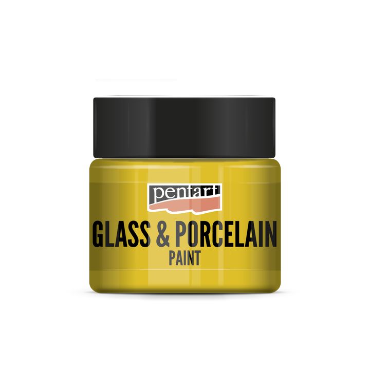 Culori pentru sticlă și porțelan PENTART - 30 ml – gold