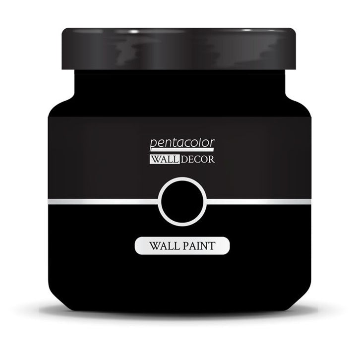 Vopsea decorativă de perete 1000 ml – Cărbune negru
