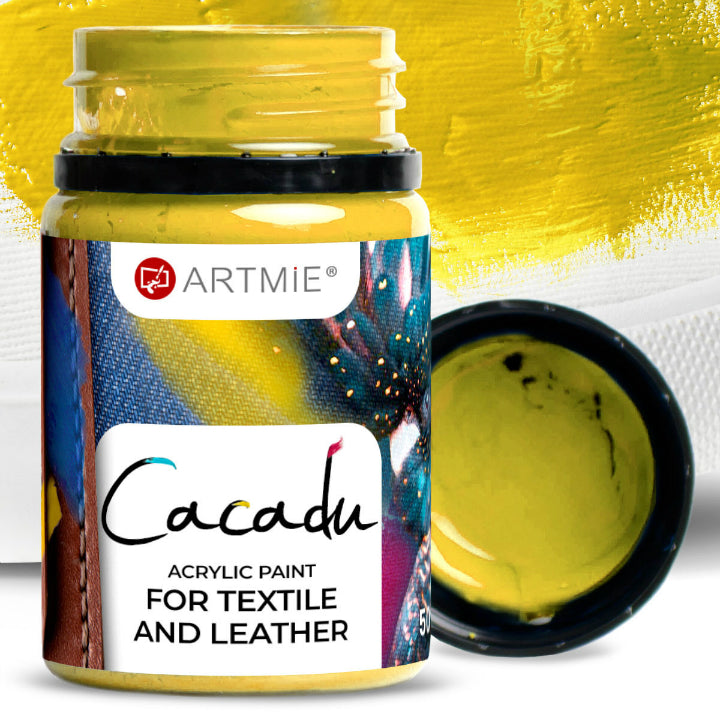 Vopsele pentru textile și piele ARTMIE CACADU 50 ml – 4 galben de bază