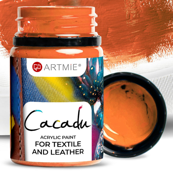 Vopsele pentru textile și piele ARTMIE CACADU 50 ml – 5 portocale