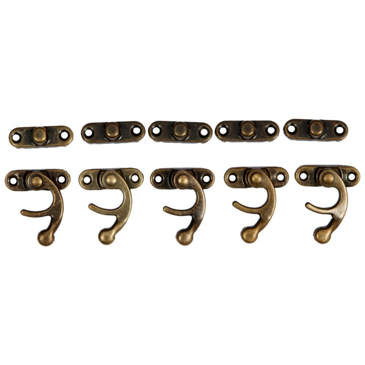 fermoar metalic bronz 2 8 x 3 3 cm 5 buc ro pnt27522