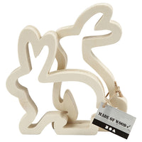 figurine de lemn iepurasi 2 bucati ro cch56433