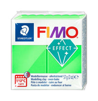 FIMO Efect Argilă polimerică 57g - verde neon
