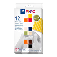 fimo set argila polimerica moale culori naturale 12x25g ro rsk8023c124
