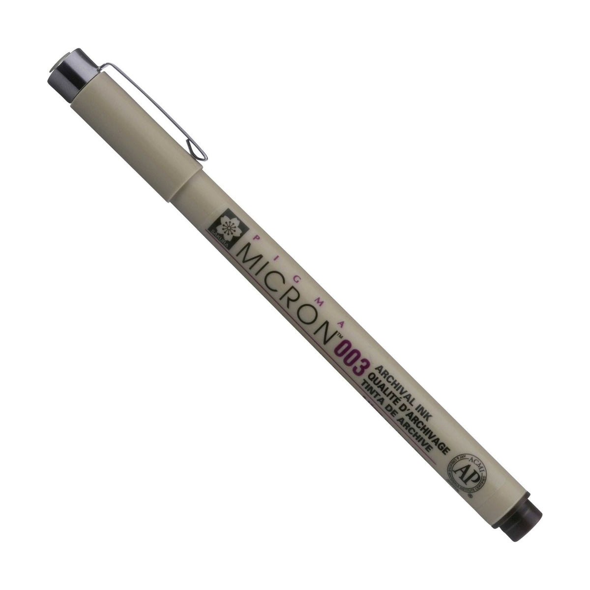 Fineliner Sakura Pigma Micron 003 0,15 mm – Sepia