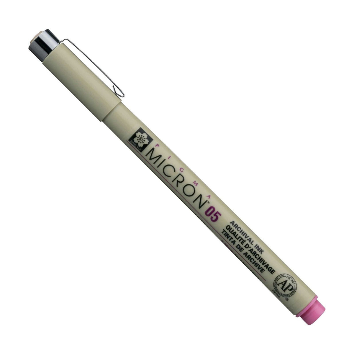 Fineliner tehnic SAKURA Pigma Micron roz 0,25 – 0,50 mm