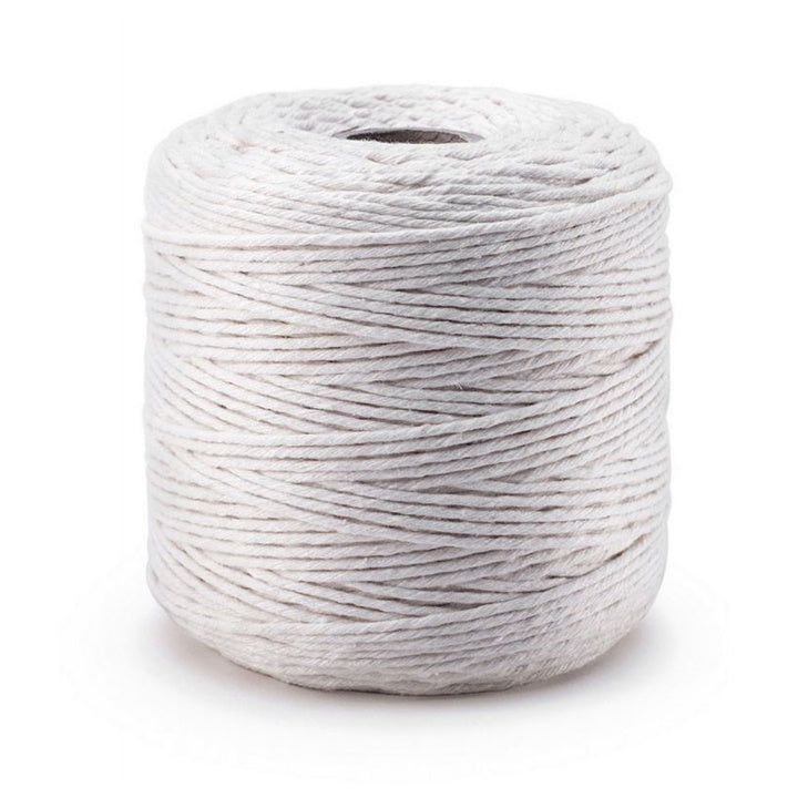 fir de bumbac macrame alb 2 mm dp craft ro dpclin 2b