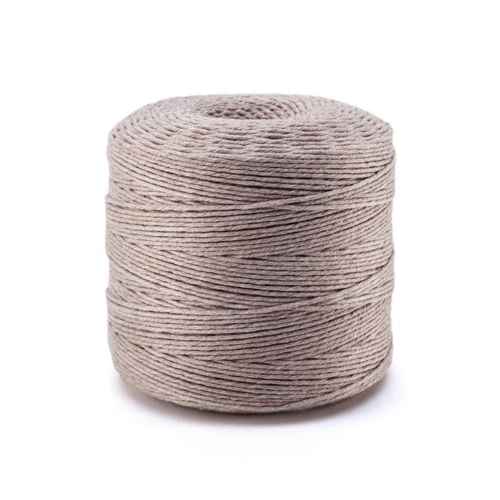fir de bumbac macrame natural 2 mm dp craft ro dpclin 2s