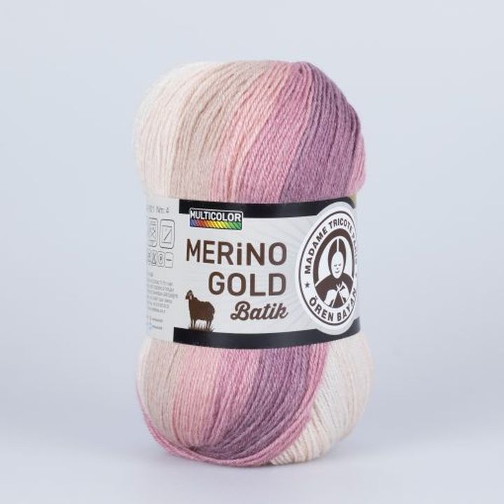 fire pentru tricotat madame tricote paris merino gold batik 100 g ro hbmmerino gold batik