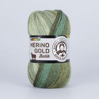 fire pentru tricotat madame tricote paris merino gold batik 100 g ro hbmmerino gold batik