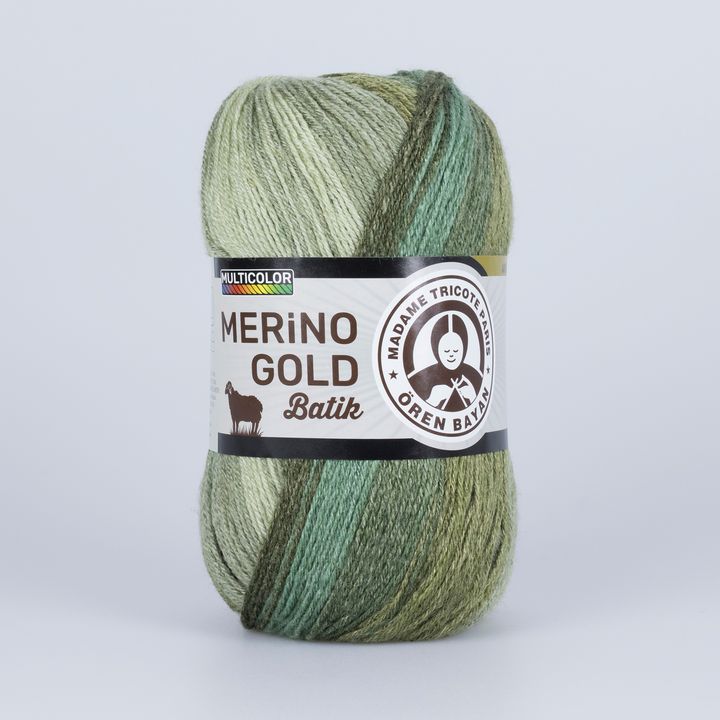 fire pentru tricotat madame tricote paris merino gold batik 100 g ro hbmmerino gold batik
